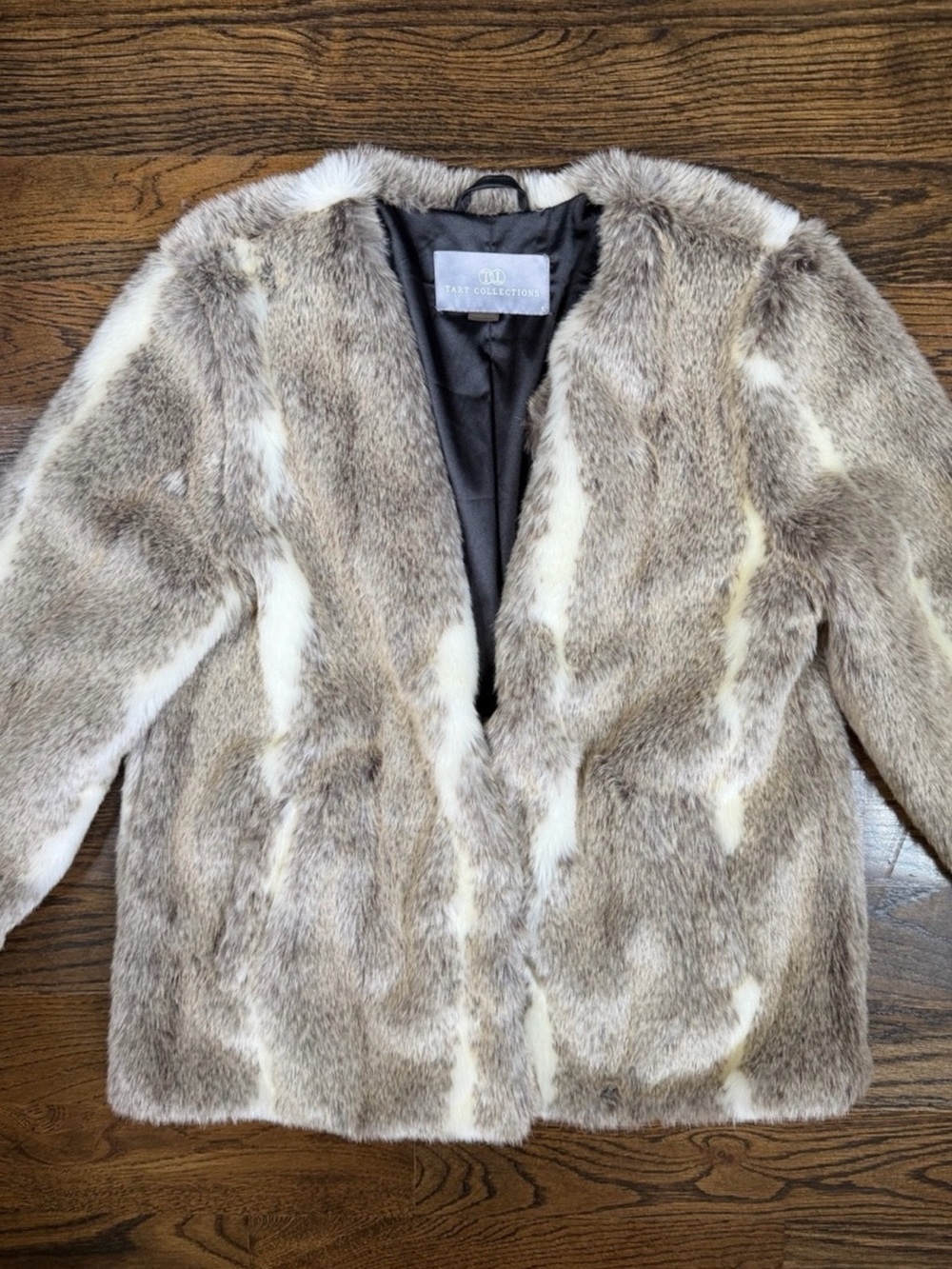 Tart Collections Fur Jacket Size Small